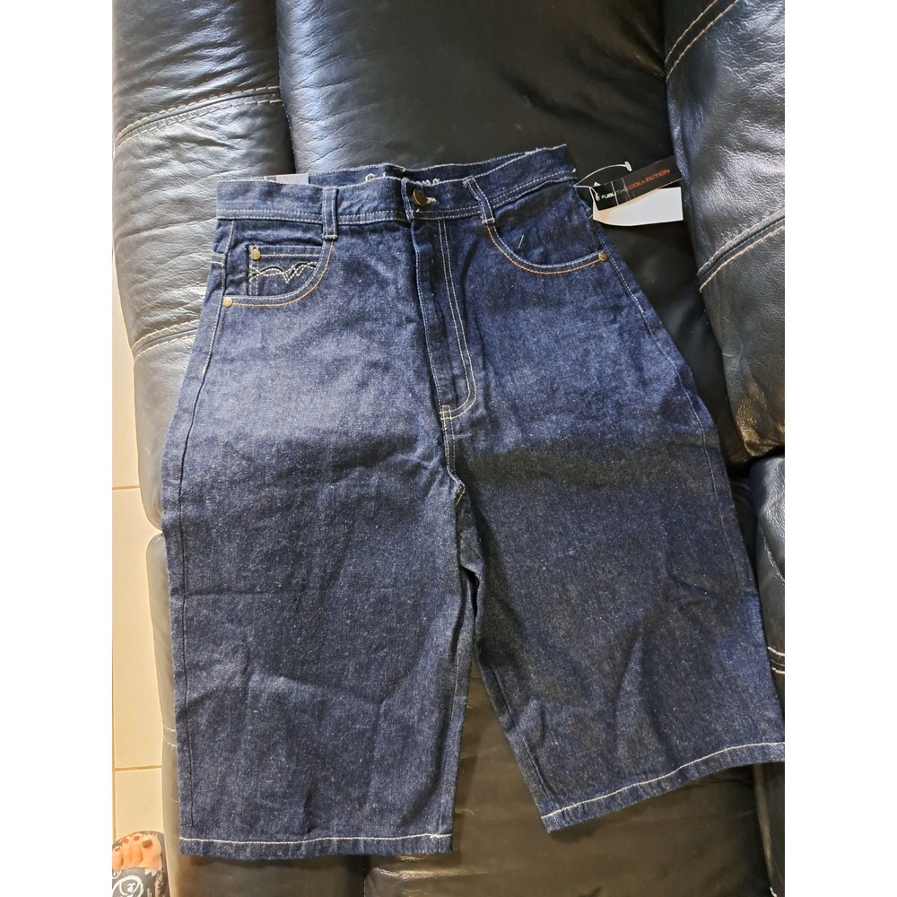 NWT FUBU Denim Shorts Jorts Y2K‎ Size 16
